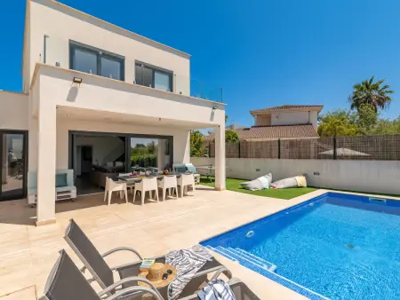 Villa Corb Marí II – Piscine débordement & vue Albufera : photo 12
