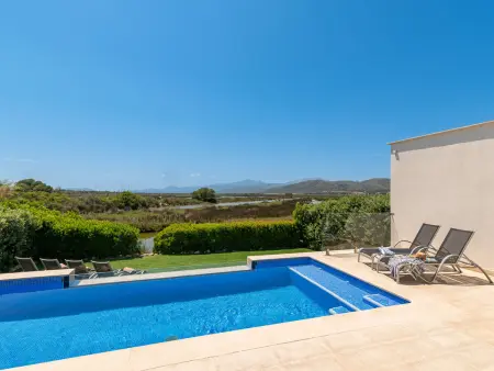 Villa Corb Marí II – Piscine débordement & vue Albufera : photo 13