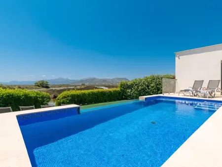 Villa Corb Marí II – Piscine débordement & vue Albufera : photo 14