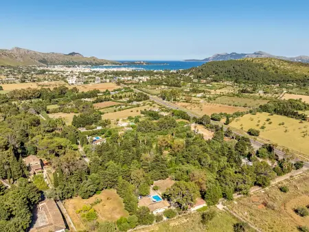 Villa avec piscine privée - vue montagnes, Gite 8 personnes à Port de Pollença - Photo 1