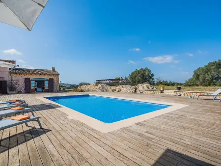 Location villa à Santa Margalida, Villa avec piscine privée, climatisation