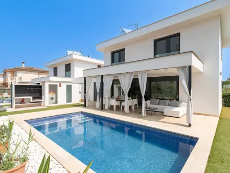 Location villa à Can Picafort, Villa de plage moderne, piscine - 8 pers.
