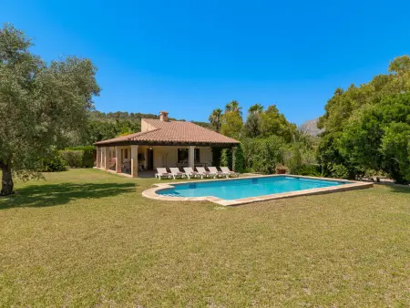 Location gite à Pollença, Villa en pierre avec piscine privée - 6 pers.