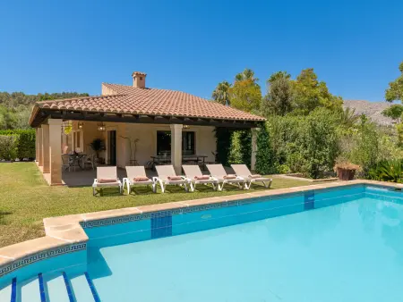 Villa Can Colom - Pierre, piscine & vue Puig de Maria : photo 2