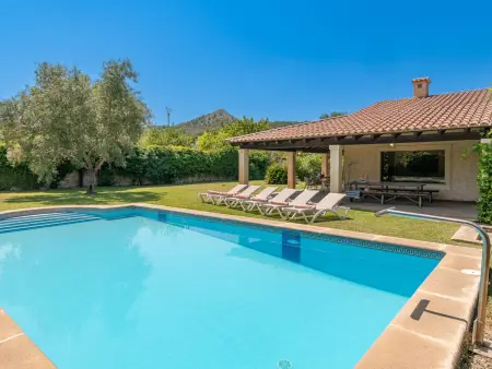 Villa Can Colom - Pierre, piscine & vue Puig de Maria : photo 3