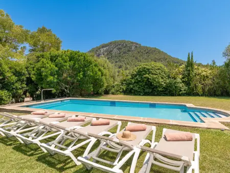 Villa Can Colom - Pierre, piscine & vue Puig de Maria : photo 6