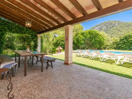 Villa Can Colom - Pierre, piscine & vue Puig de Maria : photo 12