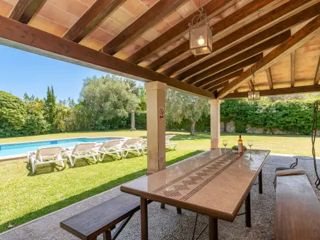 Villa Can Colom - Pierre, piscine & vue Puig de Maria : photo 16