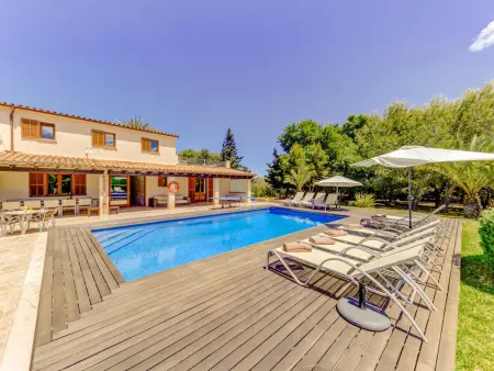 Location villa à Pollença, Villa avec piscine privée et climatisation