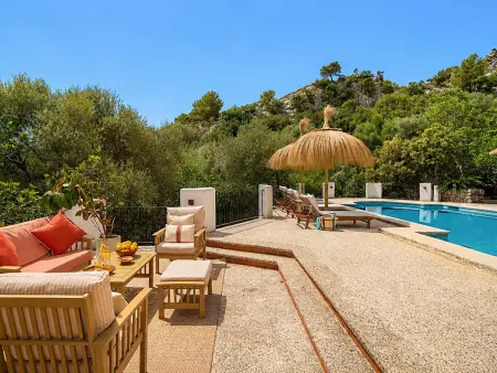 Villa La Coma - 2,5 ha, piscine & tennis à Pollença : photo 2