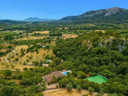 Villa La Coma - 2,5 ha, piscine & tennis à Pollença : photo 5