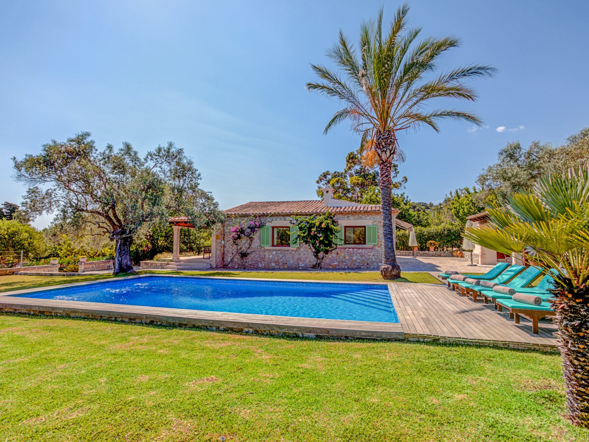 Villa Gallardo à Pollença : piscine privée, vue montagnes - Photo 2