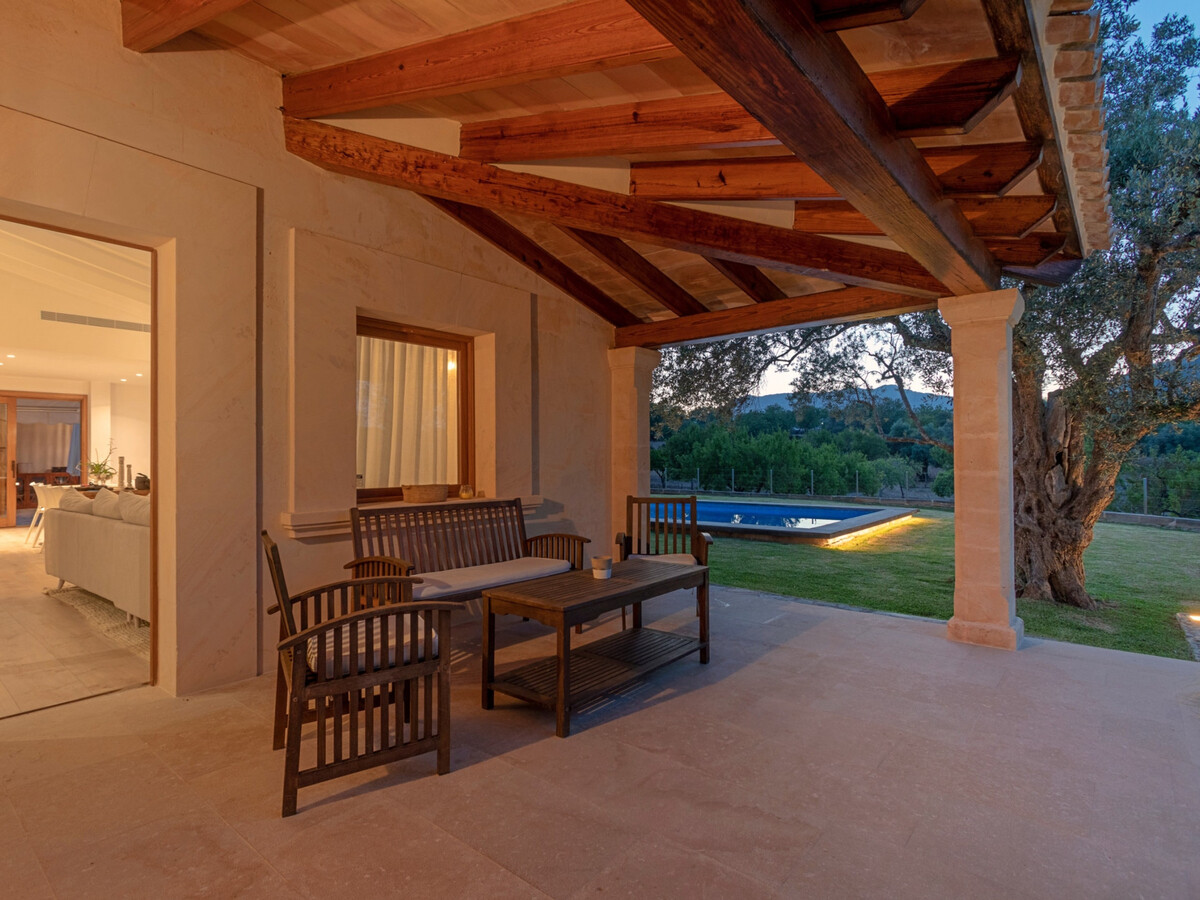 Villa Gallardo à Pollença : piscine privée, vue montagnes - Photo 7