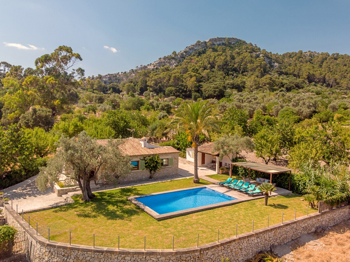 Villa Gallardo à Pollença : piscine privée, vue montagnes - Photo 20