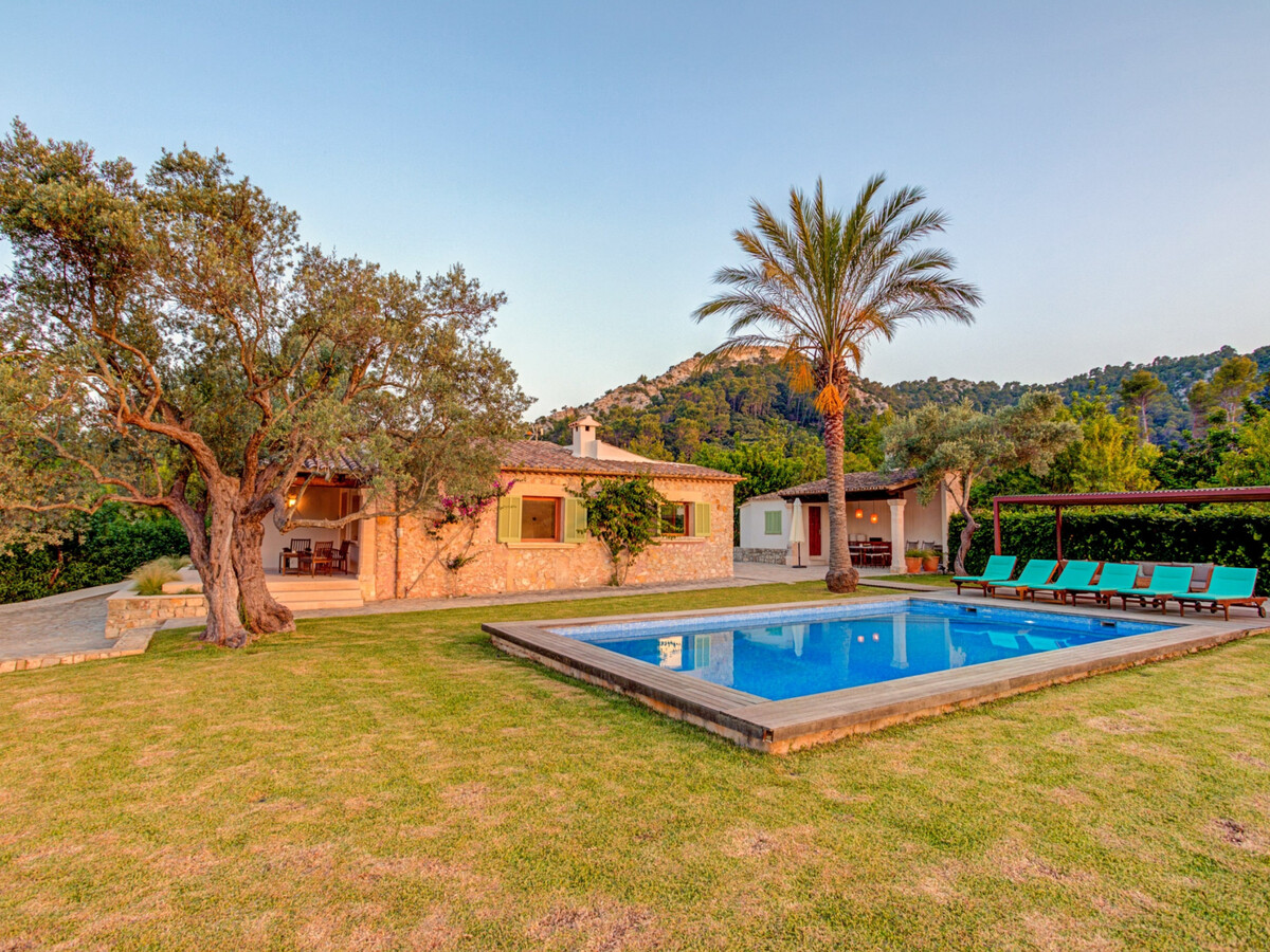 Villa Gallardo à Pollença : piscine privée, vue montagnes - Photo 24
