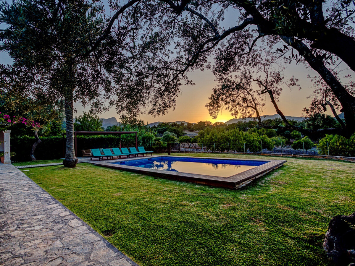 Villa Gallardo à Pollença : piscine privée, vue montagnes - Photo 25