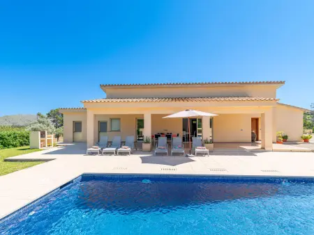 Villa d'Enmig, gîte moderne Pollença avec piscine 9x4,5m - Photo 3