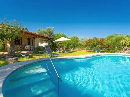 Villa Can Llobera, piscine privée à Pollença : photo 4