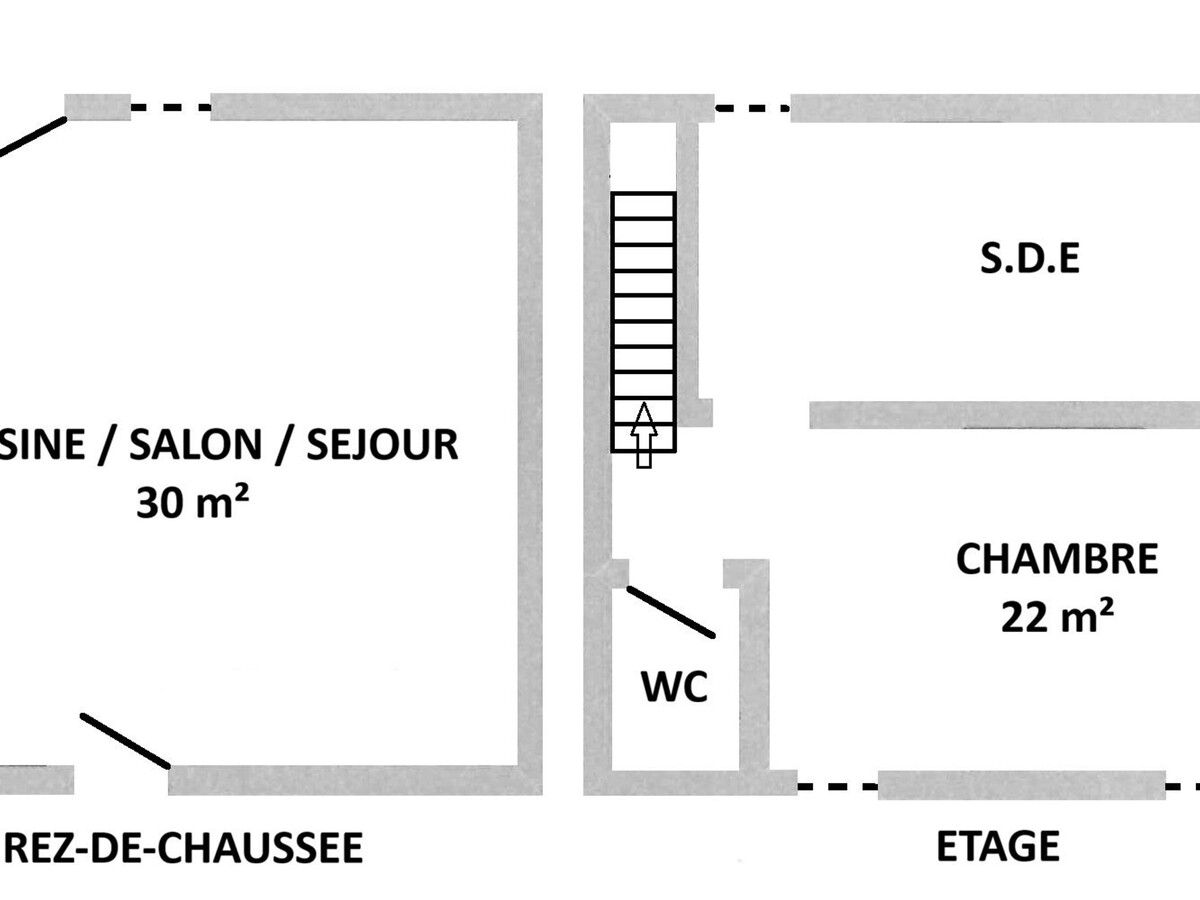 Kersel, gîte 17ème siècle rénové à Clis, 2 pers. - Photo 13