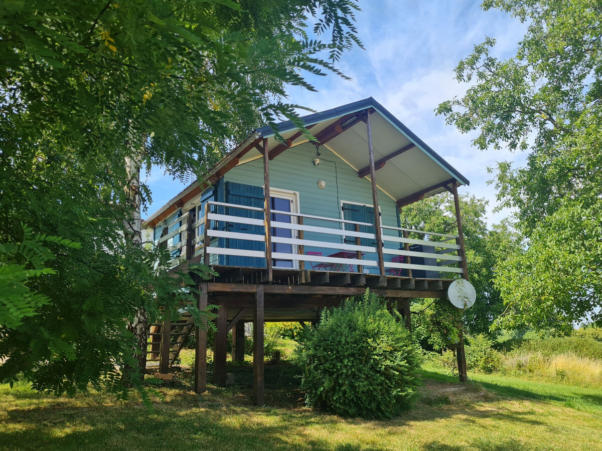 Studio chalet 19 m² avec terrasse vue dégagée à Anoux - Photo 1