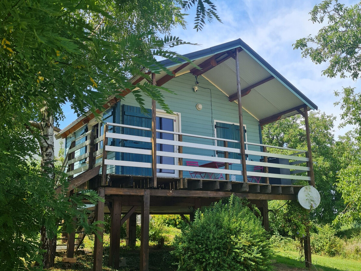 Studio chalet 19 m² avec terrasse vue dégagée à Anoux - Photo 9