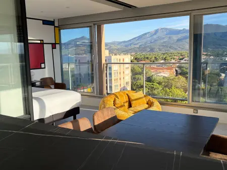Appartement 2 pers. vue mer, 9e étage à Argelès : photo 1