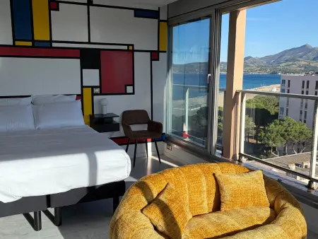 Appartement 2 pers. vue mer, 9e étage à Argelès : photo 3