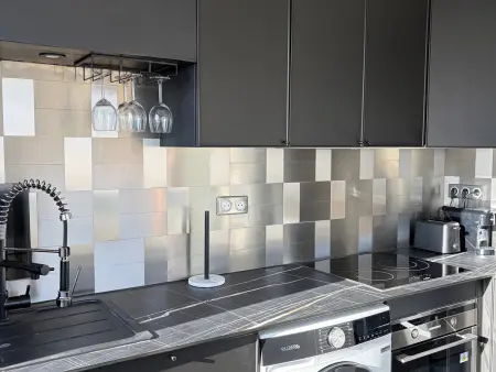 Appartement 2 pers. vue mer, 9e étage à Argelès : photo 9