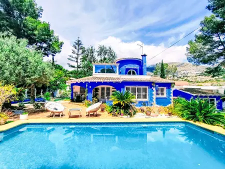 Location villa à Altea, Jardín