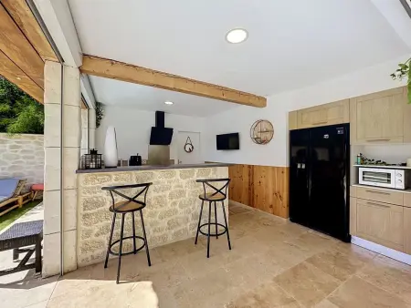 Villa le Lagon à Nîmes : 10 personnes, piscine chauffée : photo 13