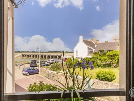 Gîte 2 pers. sur 3 niveaux à Portbail, vue havre : photo 3