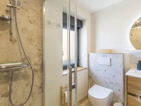 Gîte 2 pers. sur 3 niveaux à Portbail, vue havre : photo 13