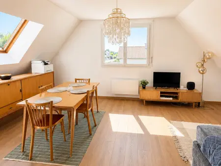 Location appartement à Villers sur Mer, Appartement spacieux en campagne - 4 pers.