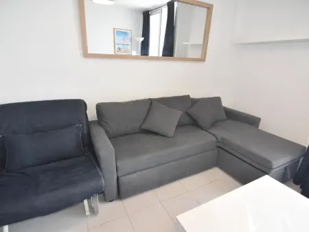 Studio 3 pers. terrasse vue canal, 1,5 km plage : photo 7