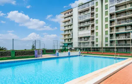 Appartement vue mer face à la plage, piscine partagée, Cullera : photo 1