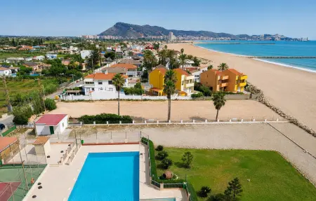 Appartement vue mer face à la plage, piscine partagée, Cullera : photo 6