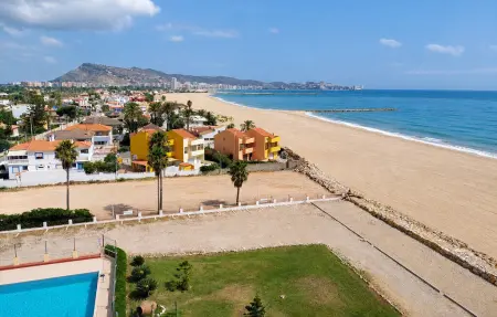 Appartement vue mer face à la plage, piscine partagée, Cullera : photo 8