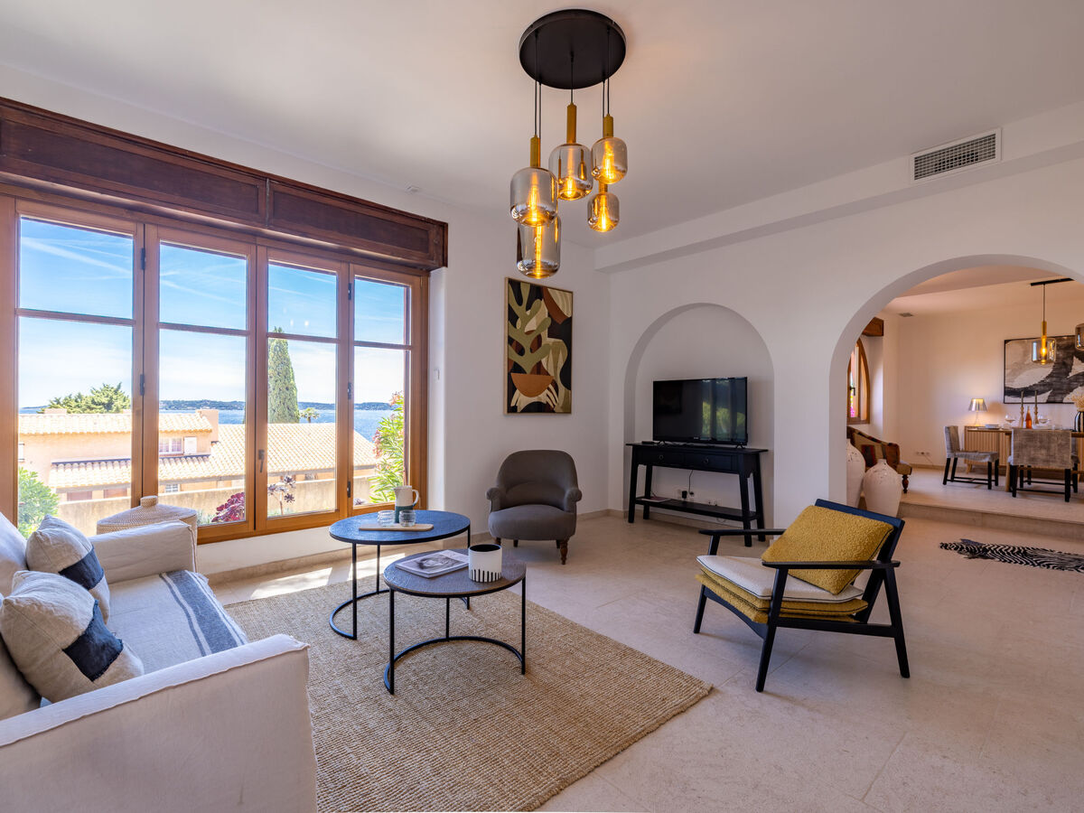 Villa Floralies à Sainte-Maxime, piscine et vue mer - Photo 3