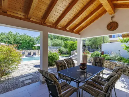 Pišurinka, maison 4 pers. avec piscine privée à 15 m de la mer : photo 5
