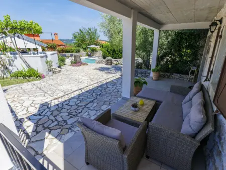 Pišurinka, maison 4 pers. avec piscine privée à 15 m de la mer : photo 33