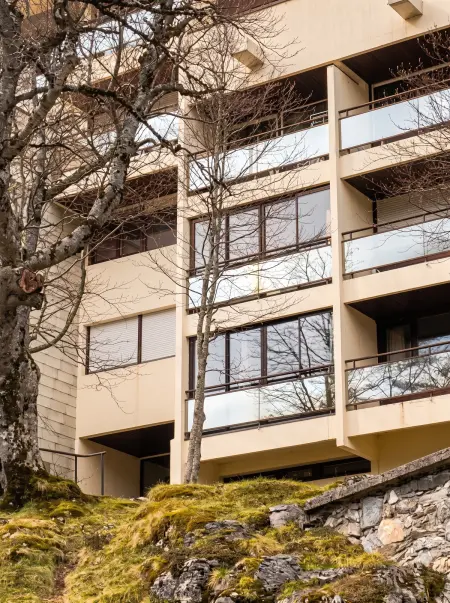 Appartement 34 m² vue montagne à Eaux-Bonnes, balcon et terrasse : photo 11