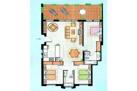 Maison 3 chambres face à la plage à Estepona : photo 20