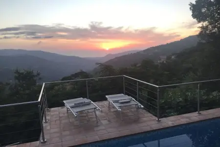 Villa Maison au Paradis à Castell'Umberto, piscine privée : photo 10