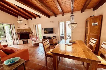 Villa Maison au Paradis à Castell'Umberto, piscine privée : photo 15