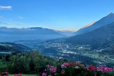 Maison de vacances Apfel à Schenna-Verdins, piscine et vue montagne : photo 13