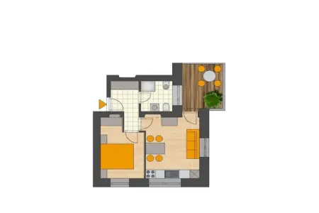 Appartement St. Oswald à Naturns, 36 m² rénové : photo 21
