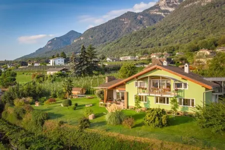 Maison de vacances à Kaltern, jardin méditerranéen avec étang : photo 2