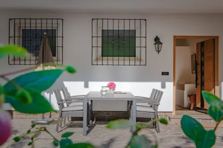 Maison de vacances à Kaltern, jardin méditerranéen avec étang : photo 11