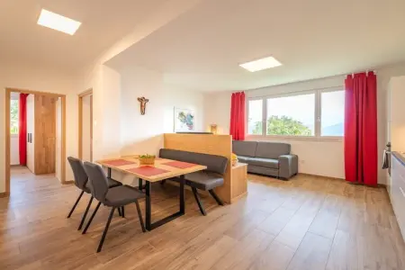 Maison de vacances à Kaltern, jardin méditerranéen avec étang : photo 12