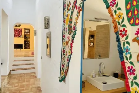 Maison 6 personnes à Colos avec piscine et foyer : photo 15
